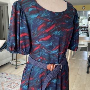Terra Sky Long Dress size 2X
